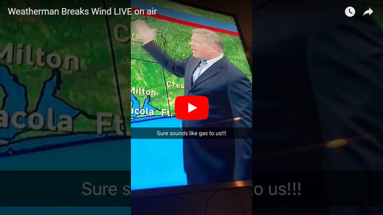 weatherman farting