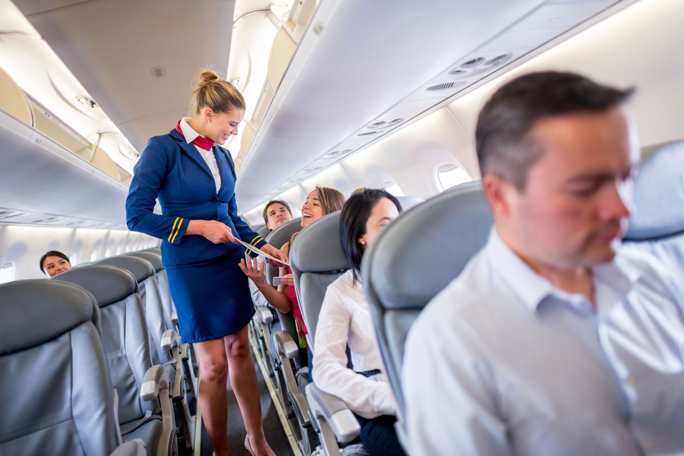 flight attendant farting