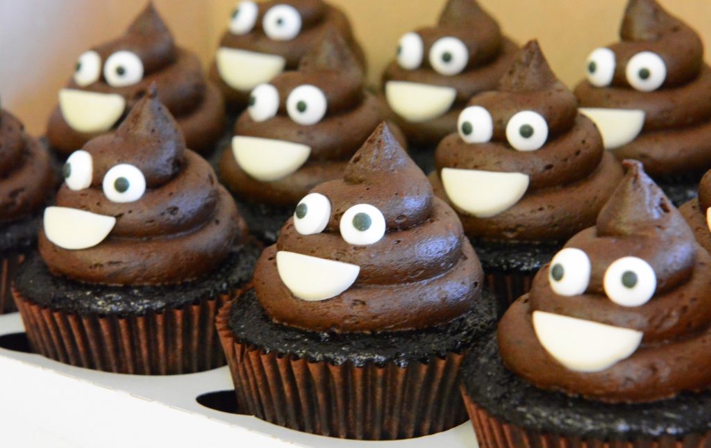 poop cupcakes