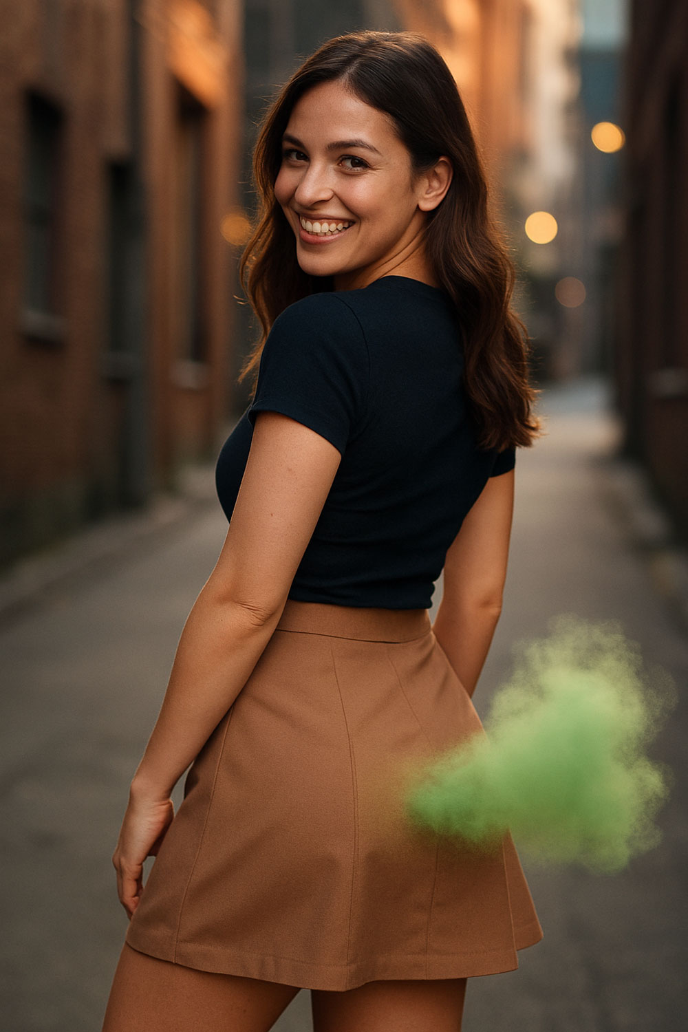 AI-girl-farting-in-skirt